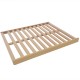 Polar houten legplank onderzijde 505 x 423 mm - reserveonderdeel voor GG764