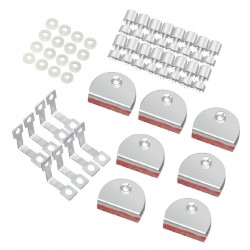 Polar glasbevestigingsset - reserveonderdeel voor Polar G608, G609, G610, G611, GD875, GD876, GD877, GD878