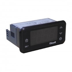 Polar digitale thermostaat (Dixell) - kunststof, zwart