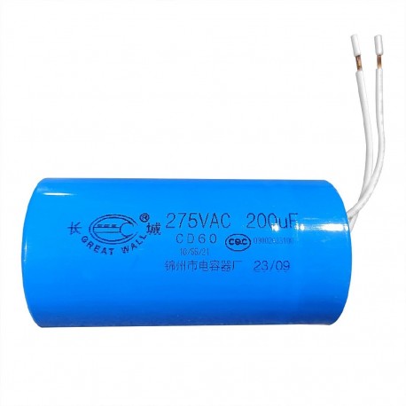 Polar motorcondensator voor UA034 en UA088 - Aluminium reserveonderdeel