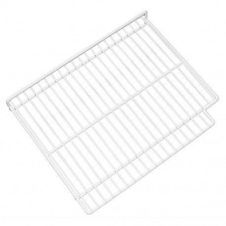 Polar Bodemplank links 420x350mm - Wit Stalen Reserveonderdeel