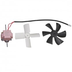 Polar ventilatormotor en bladen - reserveonderdeel voor CC611 en CC666