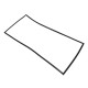 Polar deurrubber PVC zwart - reserveonderdeel voor GP485-GP488