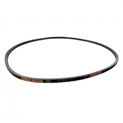 Polar riem rubber zwart - reserveonderdeel voor UA088