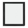 Polar complete deurassemblage - gehard glas - zwart - CD229/GP292/PG003