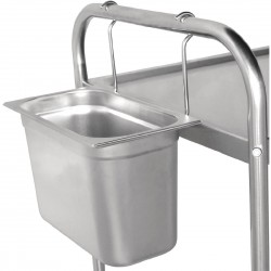 Vogue GN bak houder RVS – Reserveonderdeel voor serveerwagen K934 en K825
