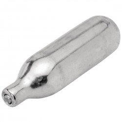 Vogue slagroompatronen (24 stuks) – Staal – Zilver