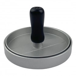 Beaumont Burgerpers 12x12x8,5 cm – RVS Hamburgerpers Zilver