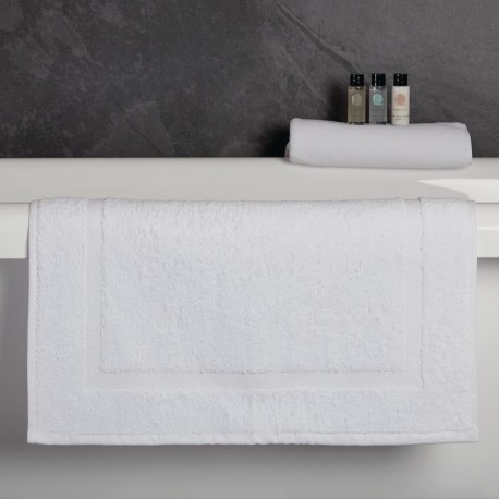 Mitre Essentials Capri badmat wit – 50 x 76 cm katoen