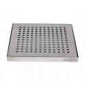 Olympia RVS Lekbak 150x150mm – Zilveren Baruitrusting