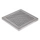 Olympia RVS Lekbak 150x150mm – Zilveren Baruitrusting