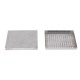 Olympia RVS Lekbak 150x150mm – Zilveren Baruitrusting
