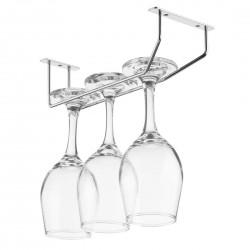 Olympia glazenrek chroom 25,5cm – Zilver