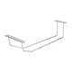 Olympia glazenrek chroom 25,5cm – Zilver