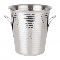 Olympia Flare Wijnemmer Gehamerd RVS 4,3L – Zilver