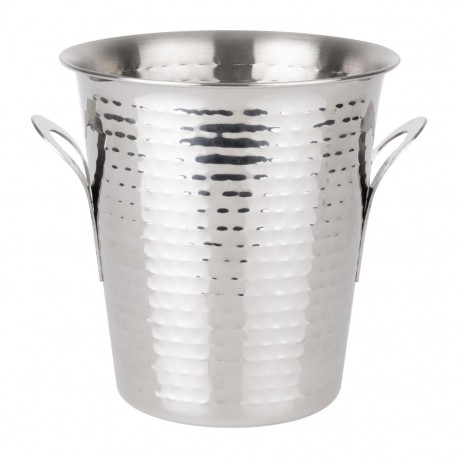 Olympia Flare Wijnemmer Gehamerd RVS 4,3L – Zilver
