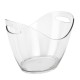 Beaumont Plastic Wine Cooler Transparant 8L – Kunststof Wijnkoeler