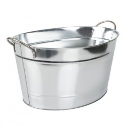 Beaumont gegalvaniseerd stalen champagnebowl – 25L