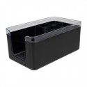 Olympia Kristallon Bar Caddy Zwart ABS – 7 Vakken