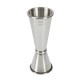 Beaumont cocktail barmaatje 25/50ml RVS Zilver