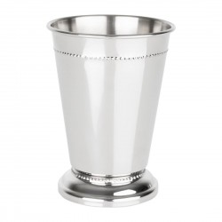 Olympia Barware Geborduurde Julep Beker Roestvrij Staal 370ml