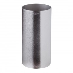 Beaumont RVS Barmaatje 25/50 ml – Professioneel Maatbekertje Zilver