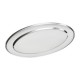 Olympia RVS Ovaal Dienblad 220mm - Zilver