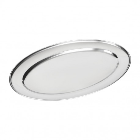 Olympia RVS Ovaal Dienblad 220mm - Zilver