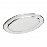 Olympia RVS Ovaal Dienblad 220mm - Zilver