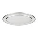 Olympia RVS Ovaal Dienblad 220mm - Zilver
