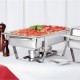 Olympia Milan Chafing Dish met 24x Vloeibare Brandpasta - Speciale Aanbieding