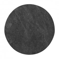 Roltex S-Plank Serveerblad Diameter 40 cm - Bio Polyester Leisteen (Set van 5)