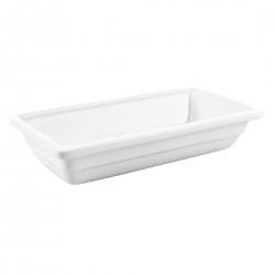 Olympia Whiteware GN 1/3 schaal – wit porselein, 6,5 cm diep