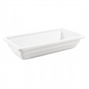 Olympia Whiteware GN 1/3 schaal – wit porselein, 6,5 cm diep