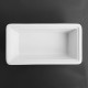Olympia Whiteware GN 1/3 schaal 100mm diep – porselein wit