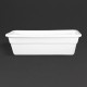 Olympia Whiteware GN 1/3 schaal 100mm diep – porselein wit