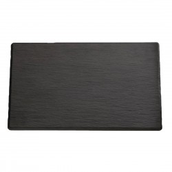 APS Melamine Schaal Leisteen Look GN 1/2 – Zwart