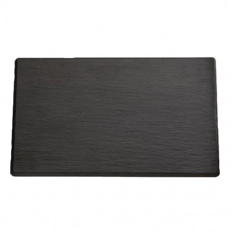 APS Melamine Schaal Leisteen Look GN 1/2 – Zwart
