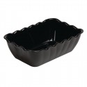 Olympia Kristallon SAN kom zwart 2L – 26 x 17,5 x 8,5 cm | Buffet presentatie
