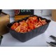 Olympia Kristallon SAN kom zwart 2L – 26 x 17,5 x 8,5 cm | Buffet presentatie