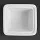 Olympia Whiteware GN 1/6 schaal 100mm diep – porseleinen buffetschaal wit