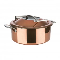 APS Chafing Dish Koper 305mm - RVS Buffetverwarmer