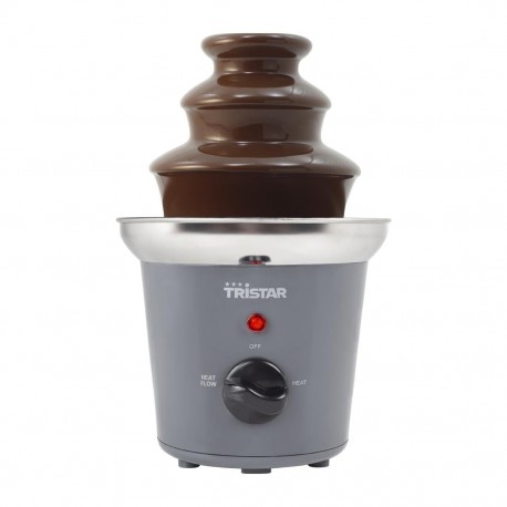 Tristar Chocoladefontein CF-1603 – Toren van Roestvrij Staal in Grijs ABS