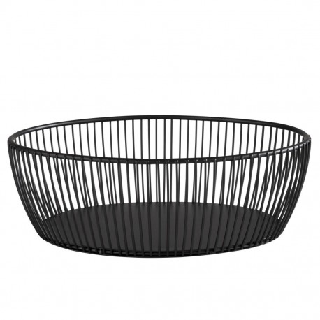 APS Svart Mand 240x190mm – Metalen Buffetmand met Heldere Uitstraling