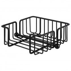 APS Urban servethouder zwart 190x190x75mm – metaal