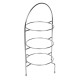 Olympia etagère voor borden tot 21cm - verchroomd buffetdisplay met 3 etages