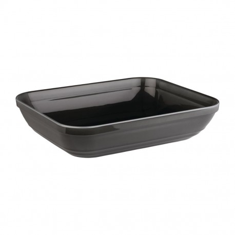 APS Emma GN 1/2 kom grijs 325x265mm – Melamine serveerschaal