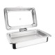 Olympia GN 1/1 inductie chafing dish – RVS 304, zilver