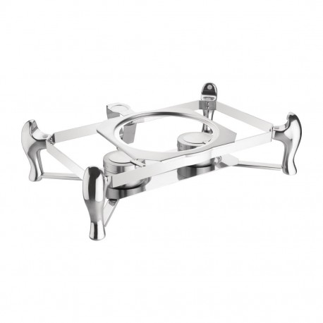 Olympia RVS 304 onderstel voor GN 1/1 inductie chafing dish – Zilver