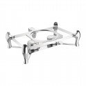 Olympia RVS 304 onderstel voor GN 1/1 inductie chafing dish – Zilver